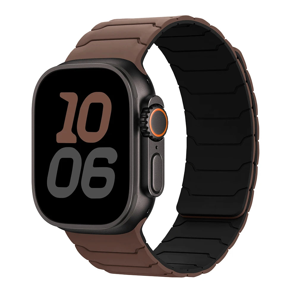 Magnetic Silicone Sport Strap for Apple Watch