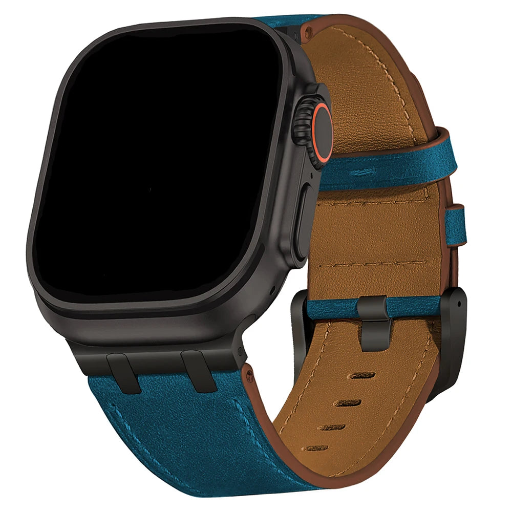 Cowhide Leather Band for Apple Watch