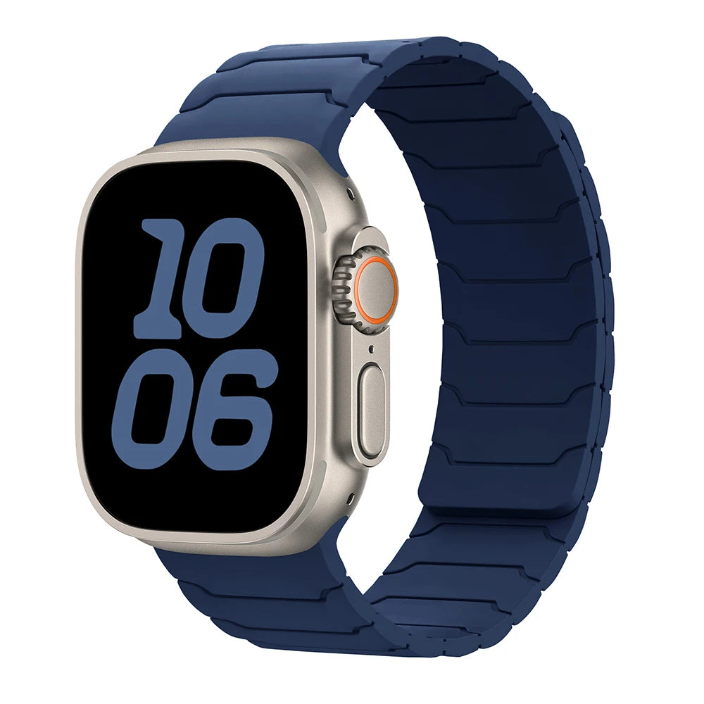 Magnetic Silicone Sport Strap for Apple Watch