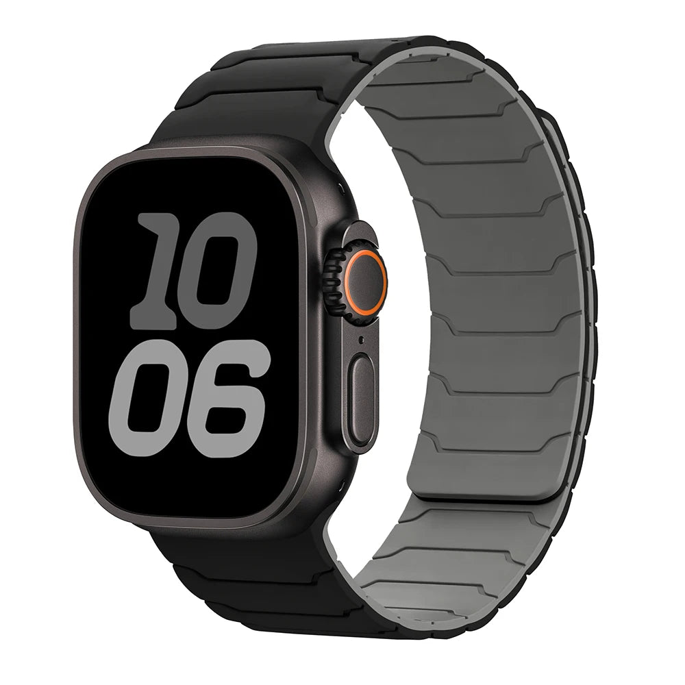 Magnetic Silicone Sport Strap for Apple Watch