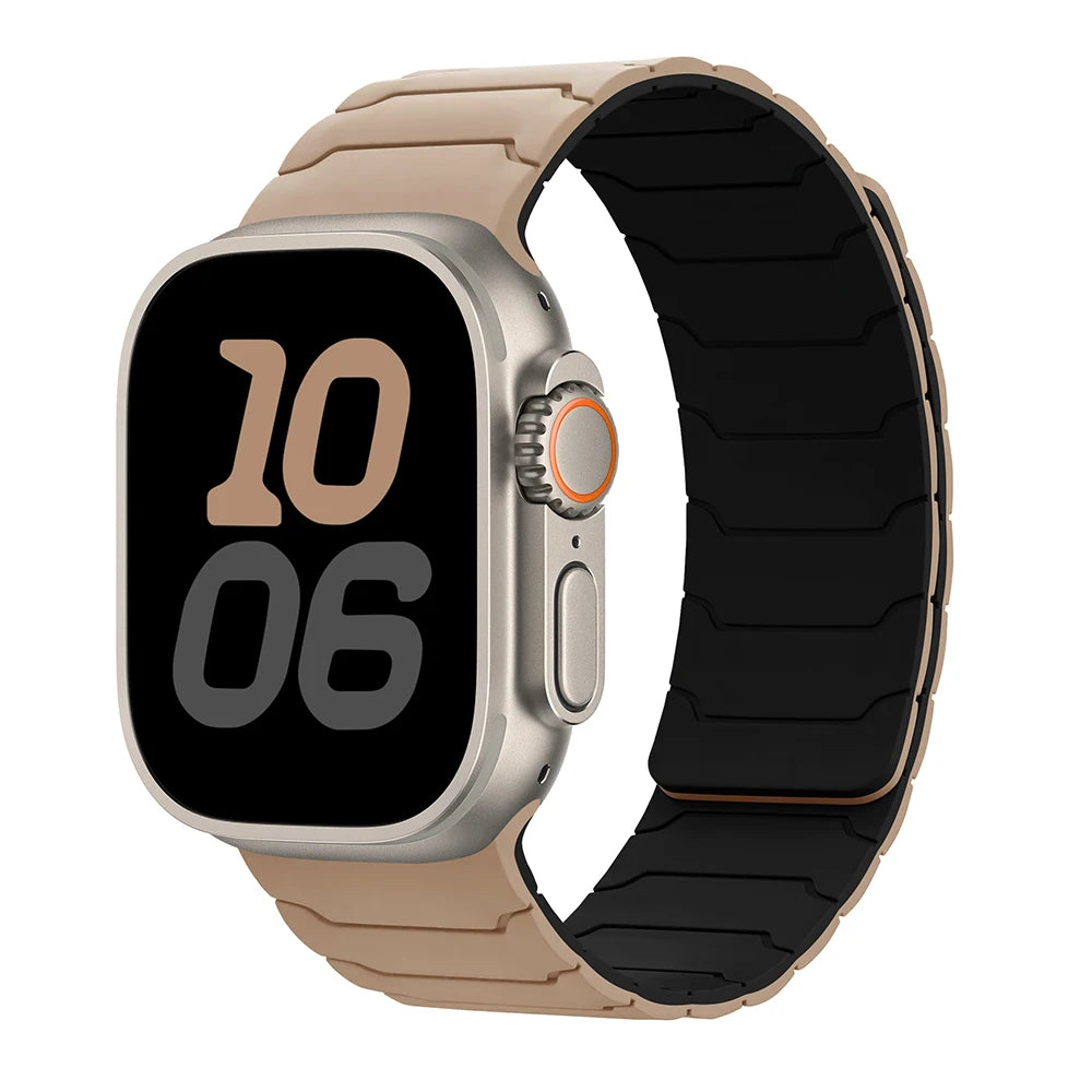 Magnetic Silicone Sport Strap for Apple Watch