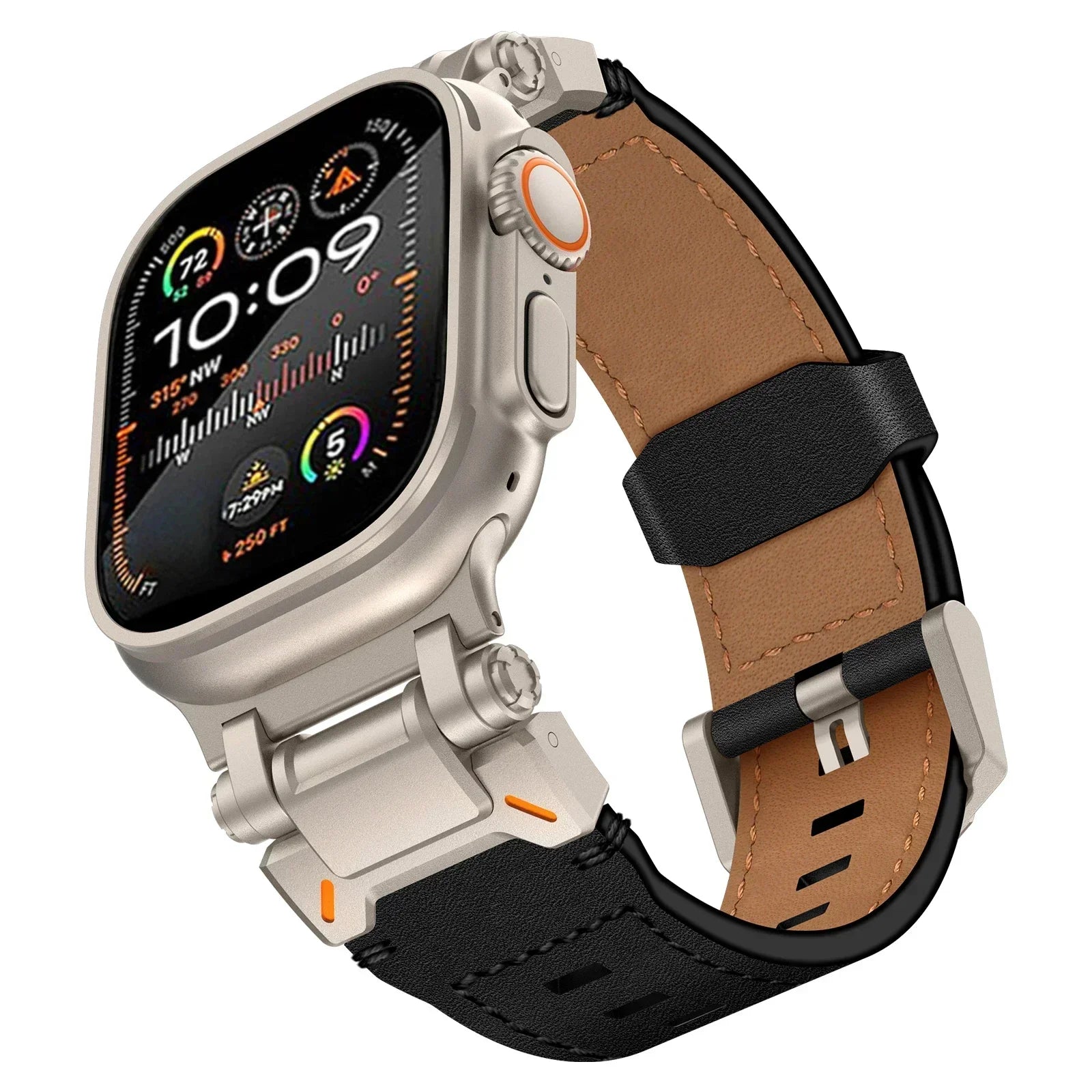 Explorer Leather Strap  for Apple Watch Ultra