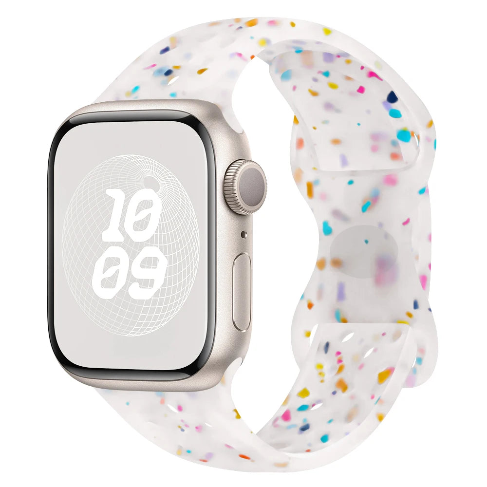Summer Silicone Strap For Apple Watch