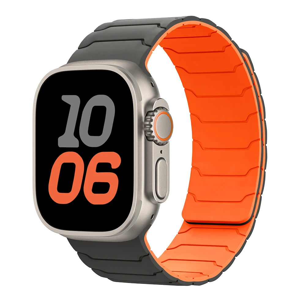 Magnetic Silicone Sport Strap for Apple Watch