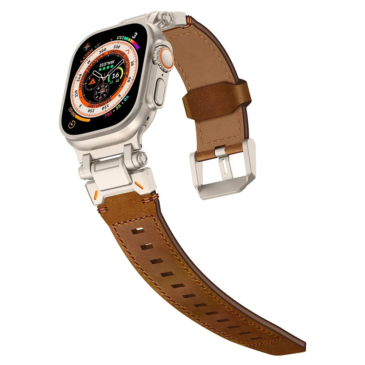 Explorer Leather Strap  for Apple Watch Ultra