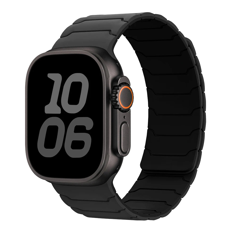 Magnetic Silicone Sport Strap for Apple Watch