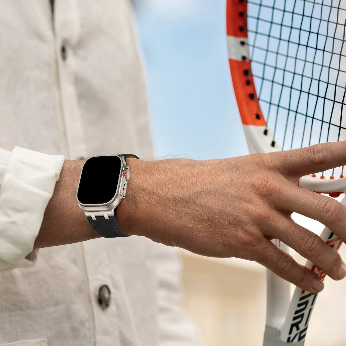 Cowhide Leather Band for Apple Watch