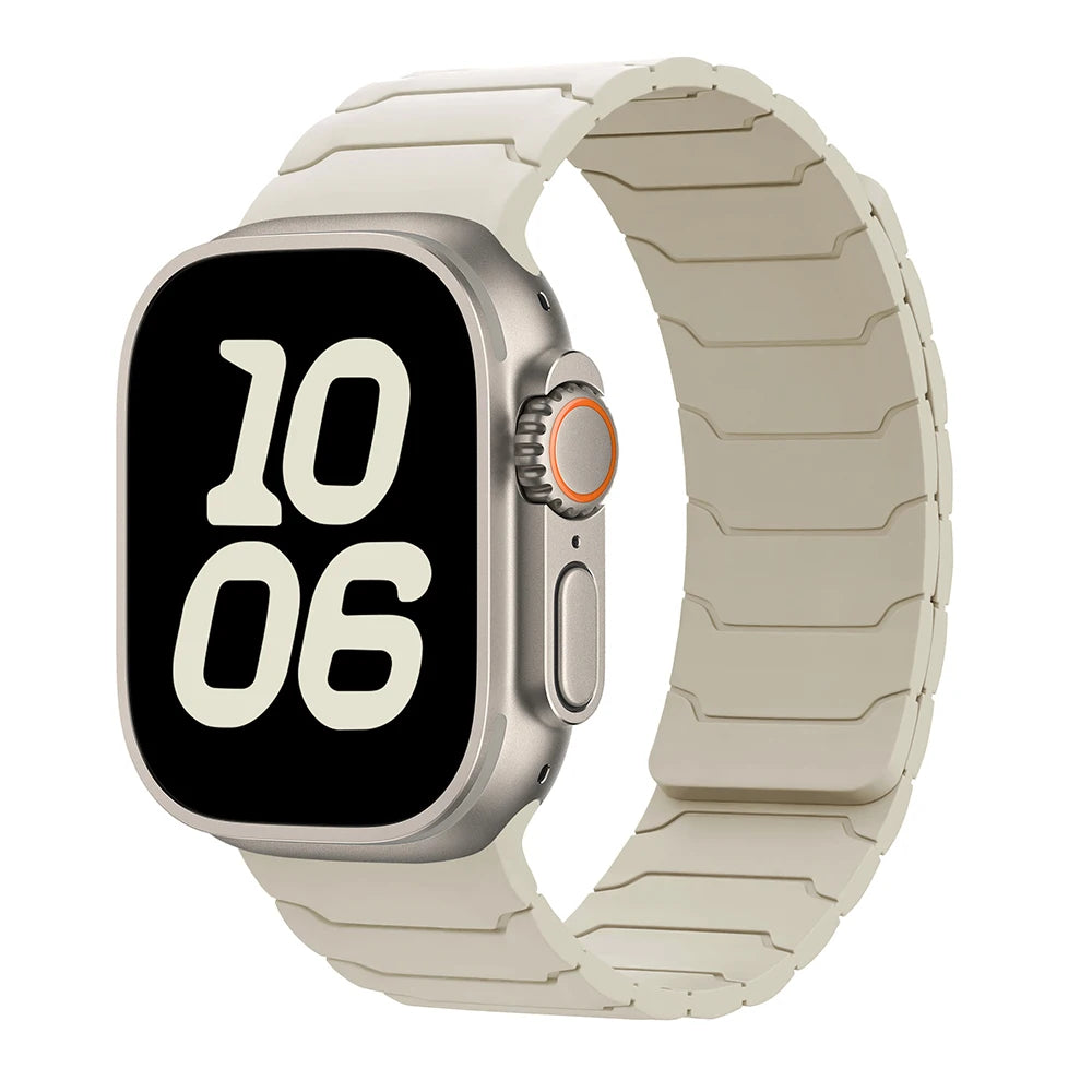 Magnetic Silicone Sport Strap for Apple Watch