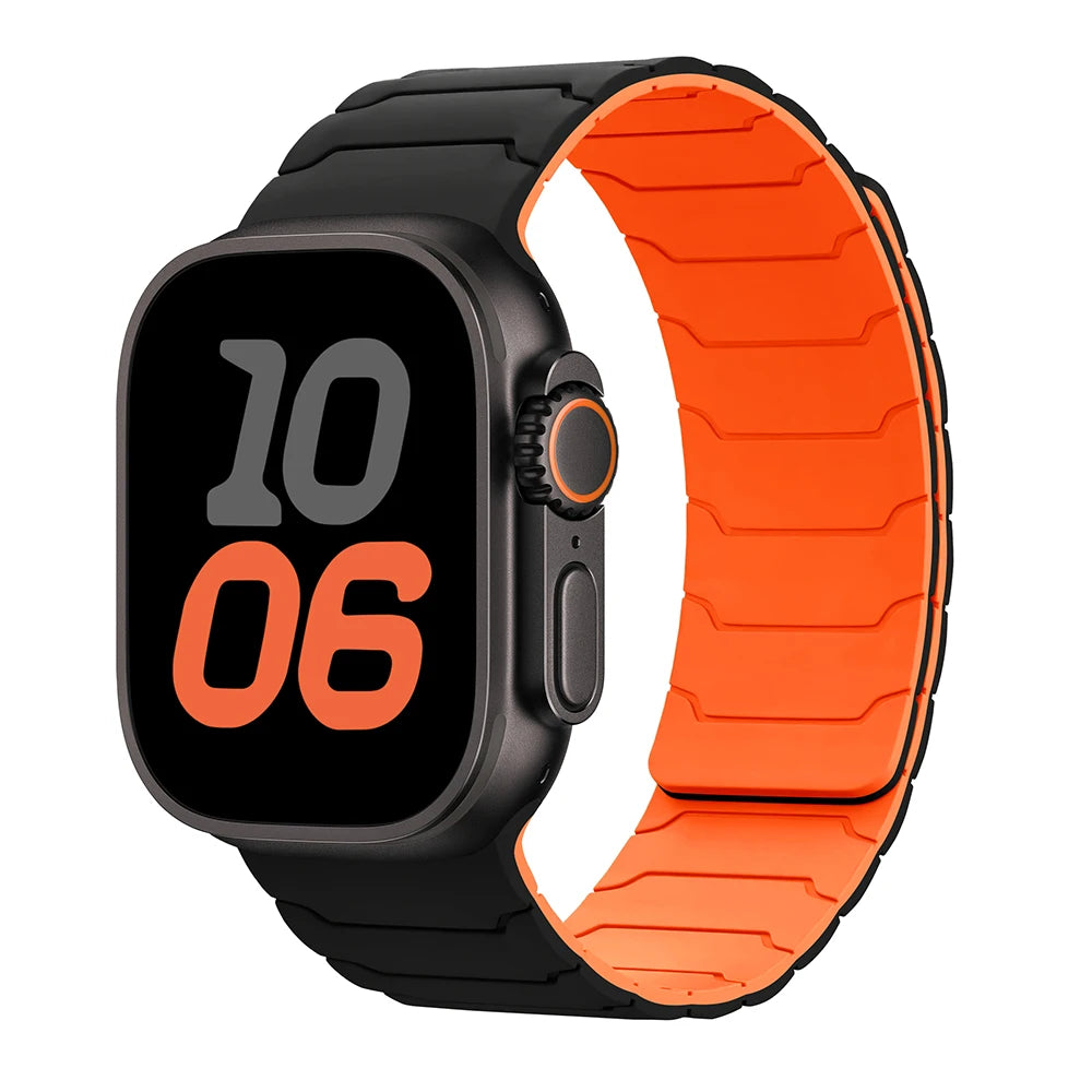 Magnetic Silicone Sport Strap for Apple Watch
