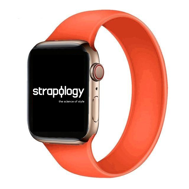 Silicone Elastic Loop Band for Apple Watch