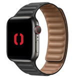 Leather Link Magnetic Strap for Apple Watch