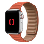 Leather Link Magnetic Strap for Apple Watch