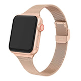 Thin Milanese Strap for Apple Watch