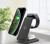 3 in 1 Strapology Wireless Charger Dock for Iphone - Apple Watch & AirPods