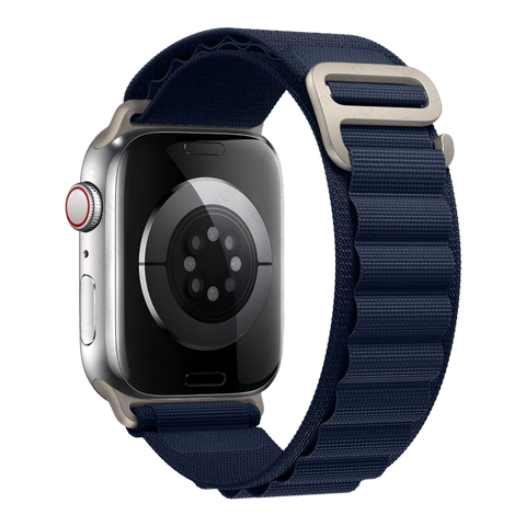 Midnight blue leather loop on sale