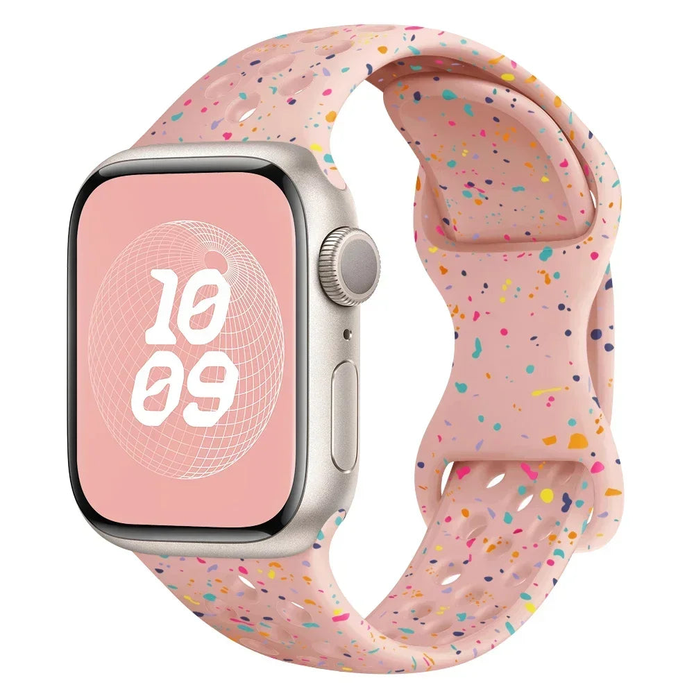 Summer Silicone Strap For Apple Watch