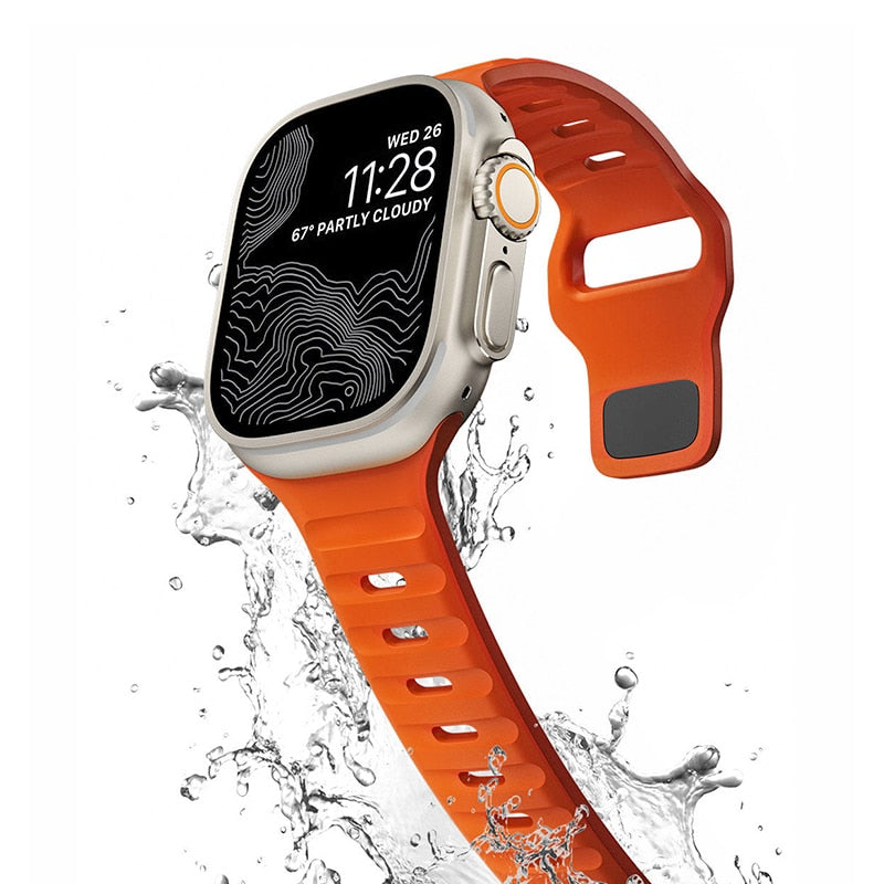 Soft Silicone Strap for Apple Watch