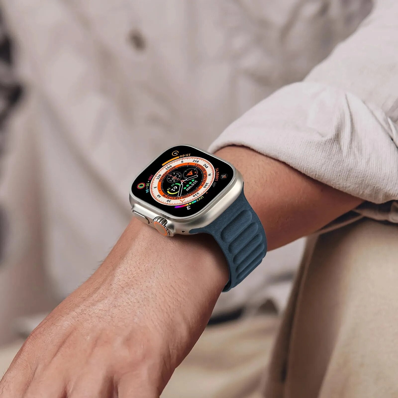 FineWoven Magnetic Strap For Apple Watch