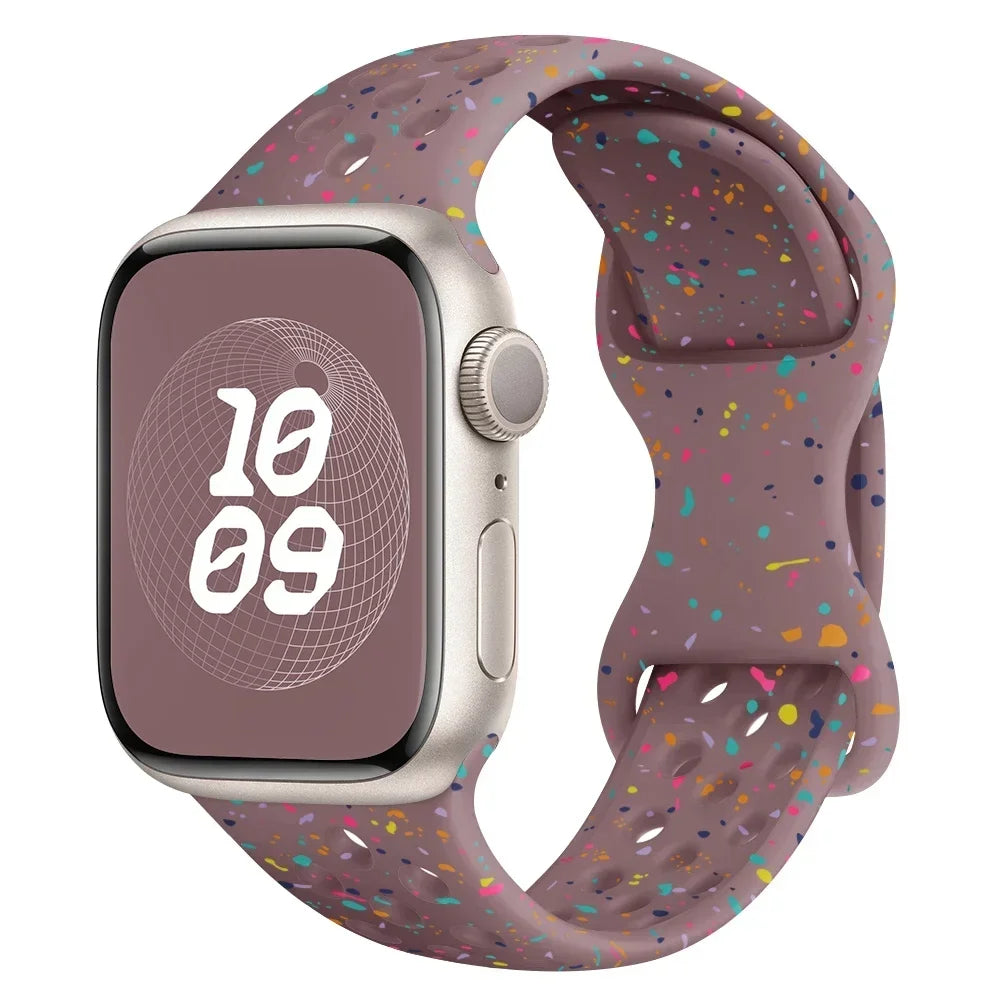 Summer Silicone Strap For Apple Watch