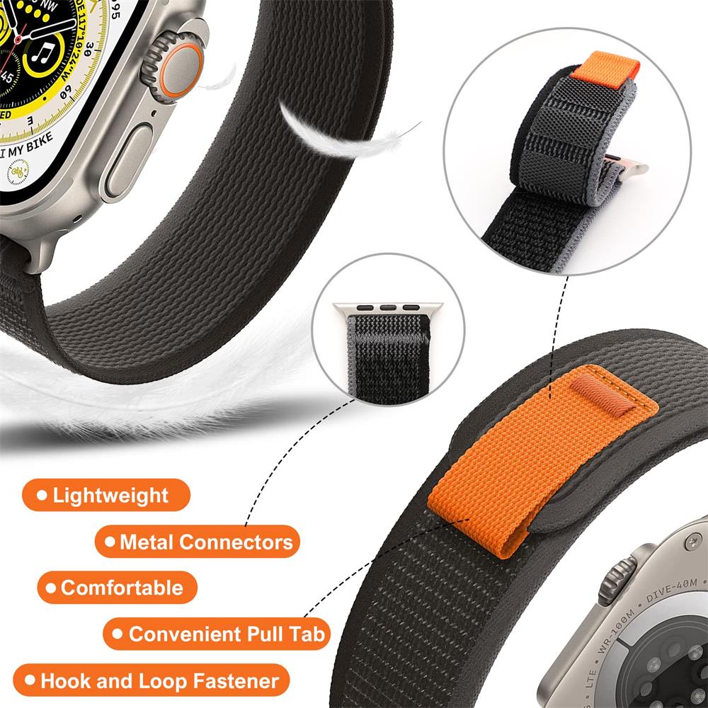 Trail Nylon Loop Strap for Apple Watch