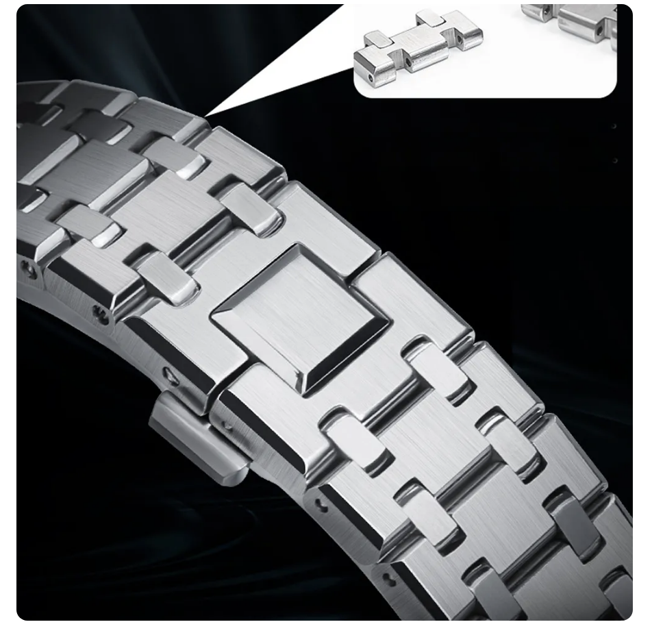 Stainless Steel Royal O Strap For Apple Watch Ultra