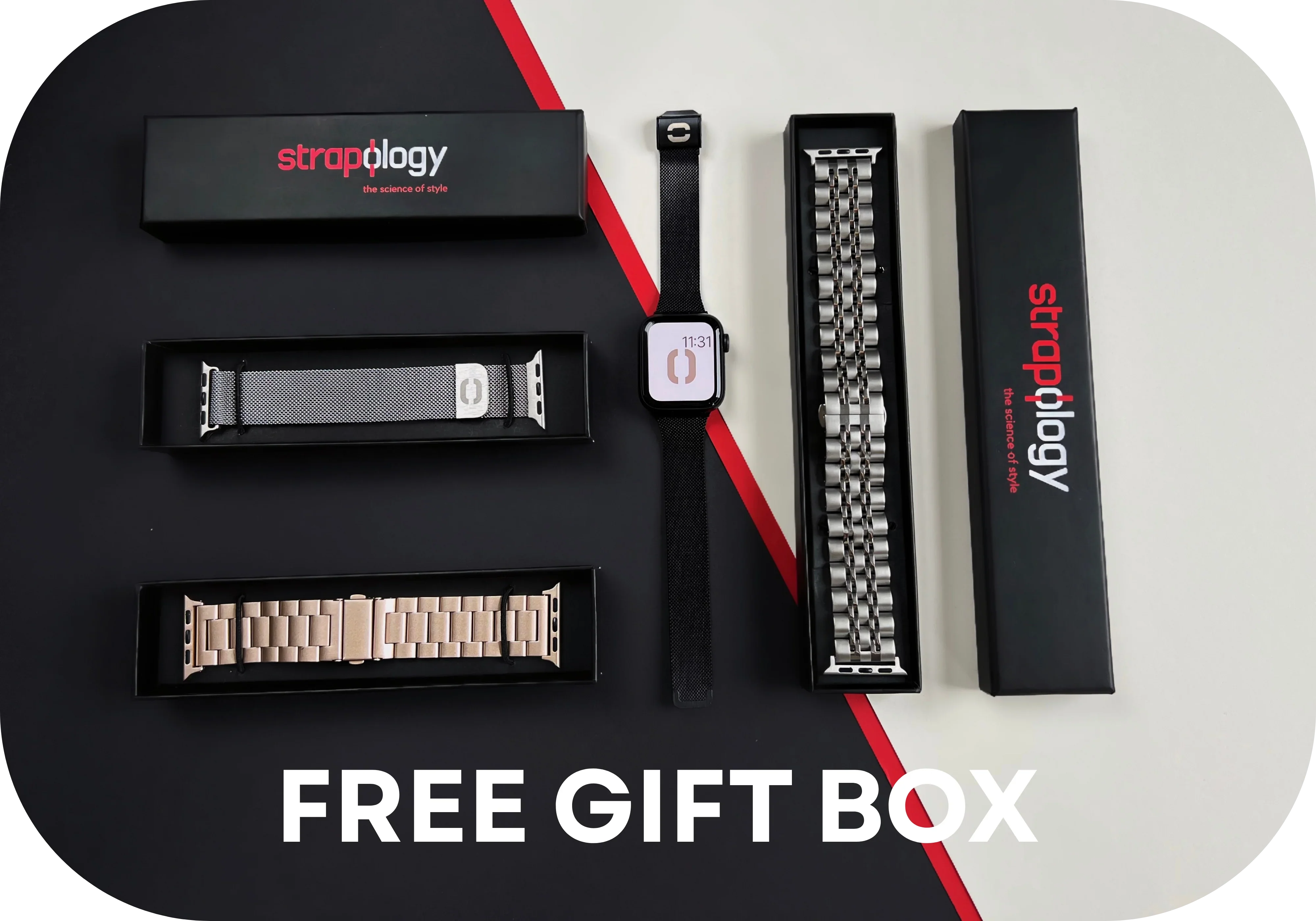 🎁 Gift Box for Apple Watch Straps (100% off)