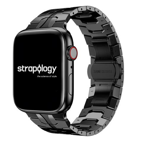 Stainless Steel Iron Man Strap For Apple Watch Strapology Store