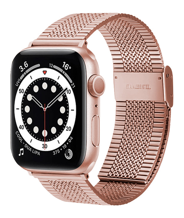 Apple watch series 4 stainless steel rose sales gold